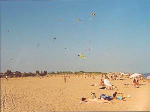 Drachenfest in Portiragnes Plage