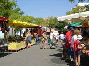 Markt in Portiragnes Plage