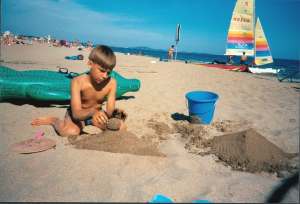 Strand von Portiragnes Plage